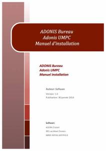 INRA _ADONIS_Manuel_Installation_V1-4